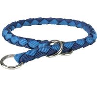 Trixie CAVO Collare rotondo "Stop pulling" - indaco/blu reale Taglia: S:25-31cm/12mm