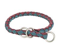 Trixie Cavo Pull-Stop collare, sangria/petrol - Taglia: M-L: Circonferenza collo 43 - 51 cm, Ø 18 mm