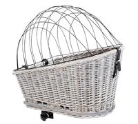 Trixie Cesta posteriore per bicicletta con grata protettiva - L 35 x P 49 x H 55 cm