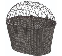 Cesto anteriore per bicicletta Trixie con supporto universale - L 44 x P 34 x H 41 cm