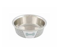 Trixie Ciotola in acciaio INOX per cani, colore: bianco