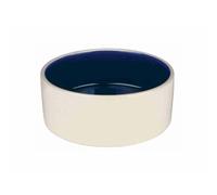 Trixie Ciotola in Ceramica, Lavabile in Lavastoviglie, Antiribaltamento, 1 litro, Blu, per Cani e Gatti