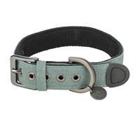 Trixie CityStyle Collare In Canvas, Extra Largo, Salvia Per Cani, Alto Comfort