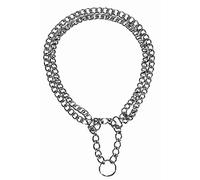 TRIXIE - Collare a strozzo Catena Doppia per Cani (45 cm) (Cromato)