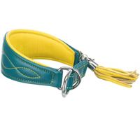 TRIXIE Collare Comfort per Levrieri Blu Petrolio XS-S