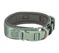 Trixie Collare Premium per cani extra largo L/XL 53-62 cm 50 mm salvia/grafite