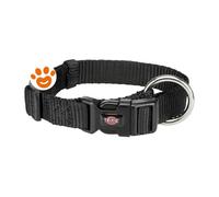 TRIXIE PREMIUM COLLARE TG. S-M 30-45 CM. / 15 MM. NERO