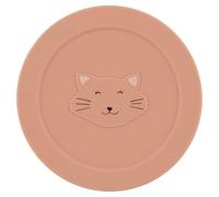 Trixie Contenitore per snack in silicone con coperchio, motivo: Mrs. Cat, per bambini, morbido, resistente e a prova di perdite, facile da pulire e perfetto per gli spostamenti, sicuro ed ecologico
