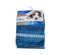 Trixie Coperta Lumi, Natale, peluche, 150 x 100 cm, Petroleo-Blanc
