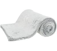 TRIXIE Coperta Nando in morbido pile, 150 × 100 cm, grigio chiaro