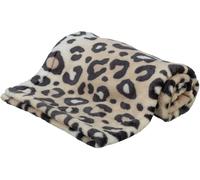 Trixie Coperta per cani Leo, morbido cuscino per cani in crema, 70 x 50 cm, accogliente cestino per cani con morbido peluche - 374248