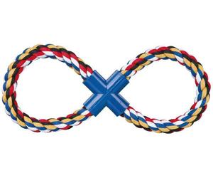 Trixie - Corda DentaFun a Forma di 8 da 35cm