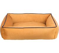 TRIXIE Cuccia per cani Romy, 55 × 45 cm, in ocra, elegante cuscino per cani di piccola taglia, antiscivolo e lavabile, 37675