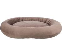 TRIXIE Cuccia per cani Talia ovale, 120 x 95 cm, colore marrone, accogliente cuscino per cani con fine sensazione di velluto, per cani di grossa taglia, antiscivolo e lavabile, 37836
