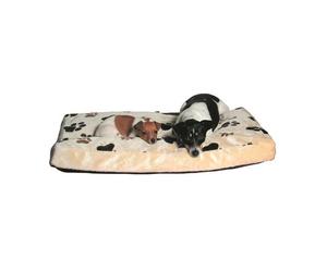Trixie Cuscino per cani in beige con impronte di zampa