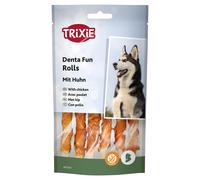 Trixie Denta Divertimento Kausticks, Pollo, 12 CM / 6 x 6 Pezzo, Nuovo