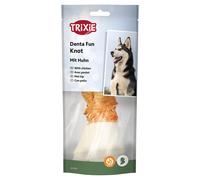 Trixie Denta Divertimento Masticare il Nodo, Pollo, 15 CM / 6 Pezzo, Nuovo