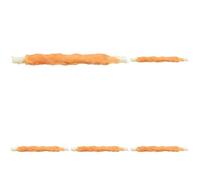 Trixie Denta Fun rotolini da Masticare Pollo - Snack Dentale per Cani - Gustoso Snack al Pollo Senza glutine - sostiene l'igiene Orale del Cane - 3 Pezzi, 17 cm - 140 g (Confezione da 5)