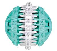 TRIXIE Denta Fun - Sfera in gomma naturale, 6 cm, confezione da 4