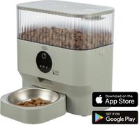 Trixie Distributore Automatico per Cibo 5LT con Controllo tramite App GRIGIO