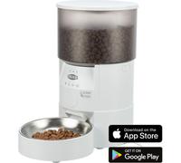 Trixie Distributore Automatico per Cibo Bianco TX S Smart 3LT con Controllo tramite App 1PZ