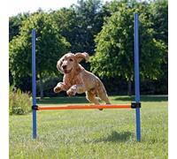 Trixie Dog Activity Agility Ostacolo Blu/Arancione, Regolabile, Misure 123x115cm