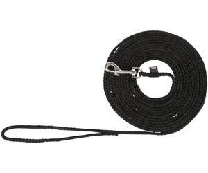 Trixie Dog monitoraggio Piombo, Ideale per la Formazione di Comando, 15 m/Ø 5 mm, Nero