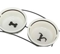 Set Ciotole Ceramica Eat-on-Feet Trixie: 1 set - ø 20 cm