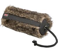 Futterdummy ø 6 × 20 cm Pelliccia di coniglio/nero