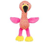 TRIXIE Fenicottero peluche per cani con fruscio - Sonoro - Rosa, 32 cm