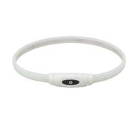 Trixie Flash light ring USB in silicone per cani - Tg. XS - XL: circonferenza 65 cm x 1,6 cm