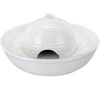 TRIXIE 24468 distributore di cibo e acqua per cani e gatti Ceramica Bianco Cane Abbeveratoio automatico per animali domestici