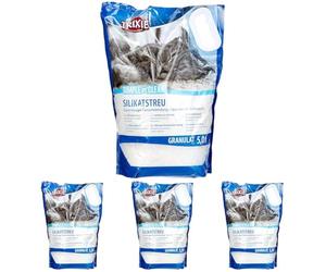 TRIXIE - Fresh N Easy, Lettiera Silice,Gr.anuli 5 Lt. - Tx4026 (Confezione da 4)