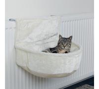 Trixie Gatti Coccole Borsa per Termosifone, Peluche Bianco, Nuovo