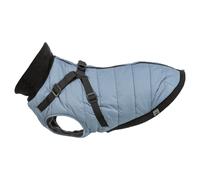 Trixie Giacca Pontis Blu-Grigio | Cappotto Per Cani Con Fodera In Pile