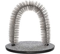 TRIXIE Gioco Gatto Arco per Massaggio e Cura del Pelo 36x33 cm Grigio