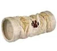 TRIXIE Gioco per Gatto Tunnel Beige Peluche 1 PZ