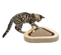 Trixie Graffiatoio immagine legno, palline interne, 36x5x36cm