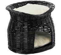 TRIXIE Grotta in vimini con letto sulla parte superiore - 54 × 43 × 37 cm