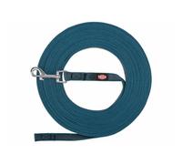 Trixie Guinzaglio per cani con gomma antiscivolo, blu petrolio