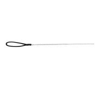 TRIXIE GUINZAGLIO CON MANIGLIA IN NYLON, CROMATO 1,10 M. / 2 MM. NERO