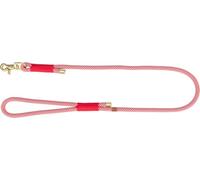 TRIXIE Guinzaglio per cani Soft Rope L-XL 1,0 m/13 mm, rosso - robusto guinzaglio lungo in rugiada con gancio Trigger Snap Hook, per cani di grossa taglia, materiale morbido e rotondo con cinturino da