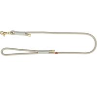 TRIXIE Guinzaglio per cani Soft Rope M-L 1,0 m/10 mm, grigio - robusto guinzaglio lungo in rugiada con grilletto Snap Hook, per cani di taglia media, materiale morbido e rotondo con cinturino da polso