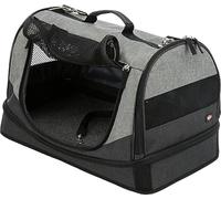TRIXIE Holly Borsa per il trasporto di cani nero/grigio
