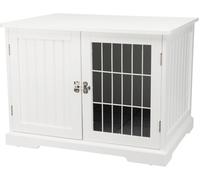 TRIXIE Home Kennel, M: 73 x 53 x 53 cm, Bianco, 16,91 kg