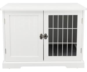 TRIXIE Home Kennel, M: 73 x 53 x 53 cm, Bianco, 16,91 kg