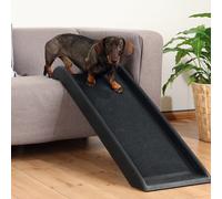 Trixie 3942 Rampa per cani, Superficie antiscivolo, Portata massima: 90 kg, Nero, 38 × 100 cm