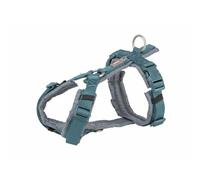 Trixie Imbracatura per cani Premium Trekking Petrol Blu/Grafite Grigio