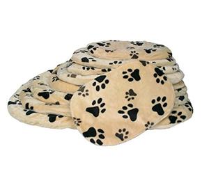 Trixie Joey - Cuscino a Forma di Cane, 115 x 72 cm, Colore: Beige