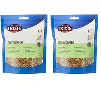 Trixie Jogging Ball, Criceto Ø 17 cm, 2 Pezzi, Proteine Animali, Adatto per Uccelli e Rettili, 70 grammi